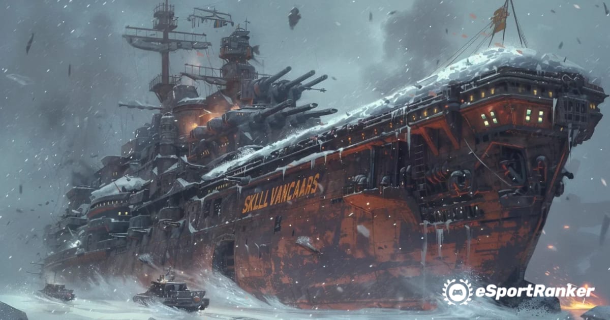 Schalte die Snow Vanguard frei: Das ultimative Panzerschiff in Skull and Bones