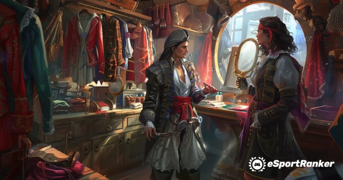 Passen Sie Ihren Piratenstil in Skull and Bones an: Wechseln Sie die Kleidung und schalten Sie weitere Optionen frei